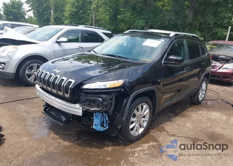 2016 Jeep Cherokee Limited from USA, damaged, VIN 1C4PJMDS2GW120923